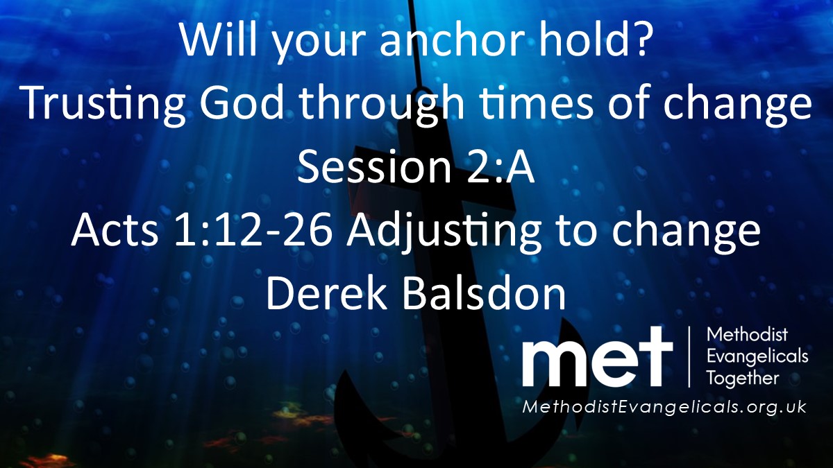 Will your anchor hold Session 