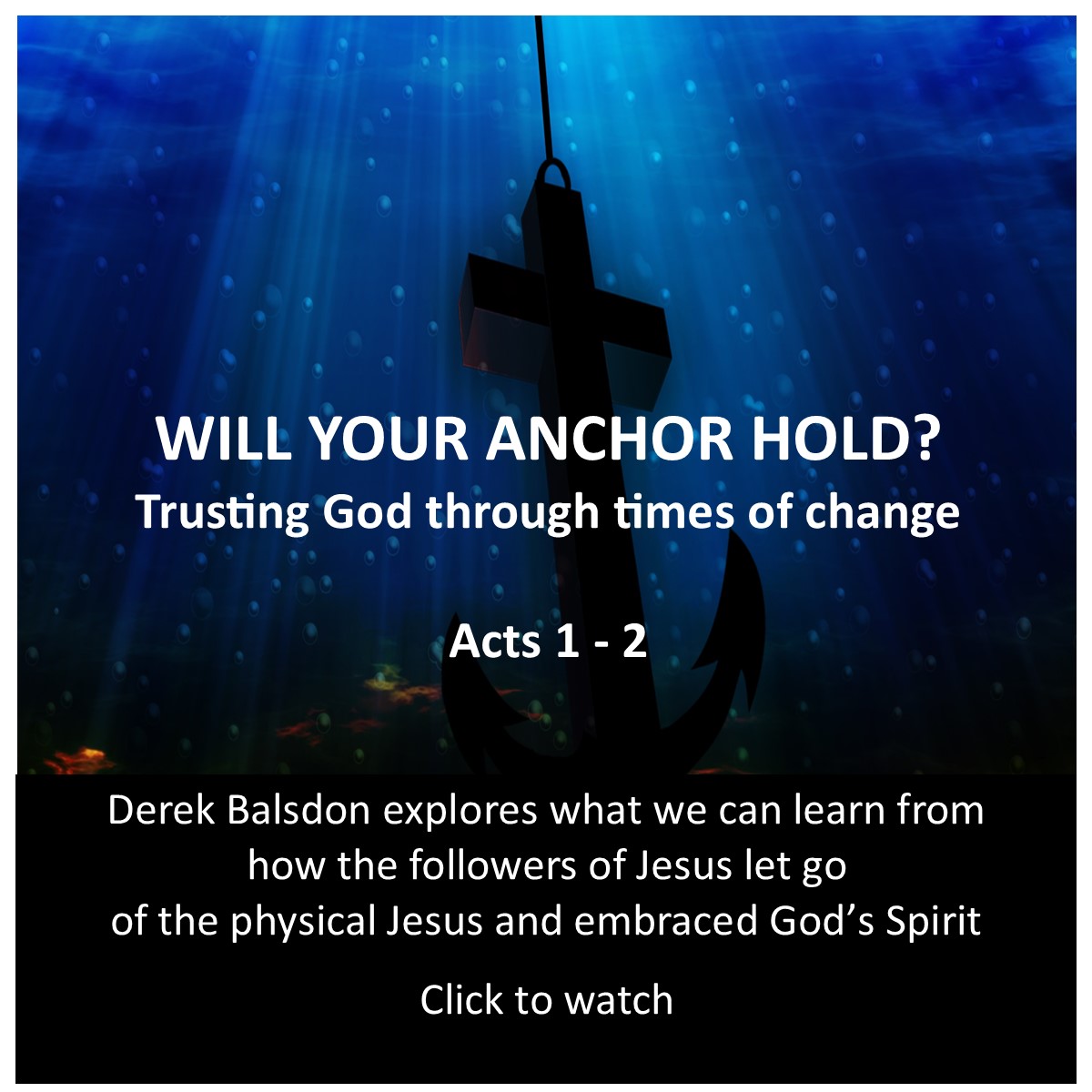 Will your anchor hold 8x8 home